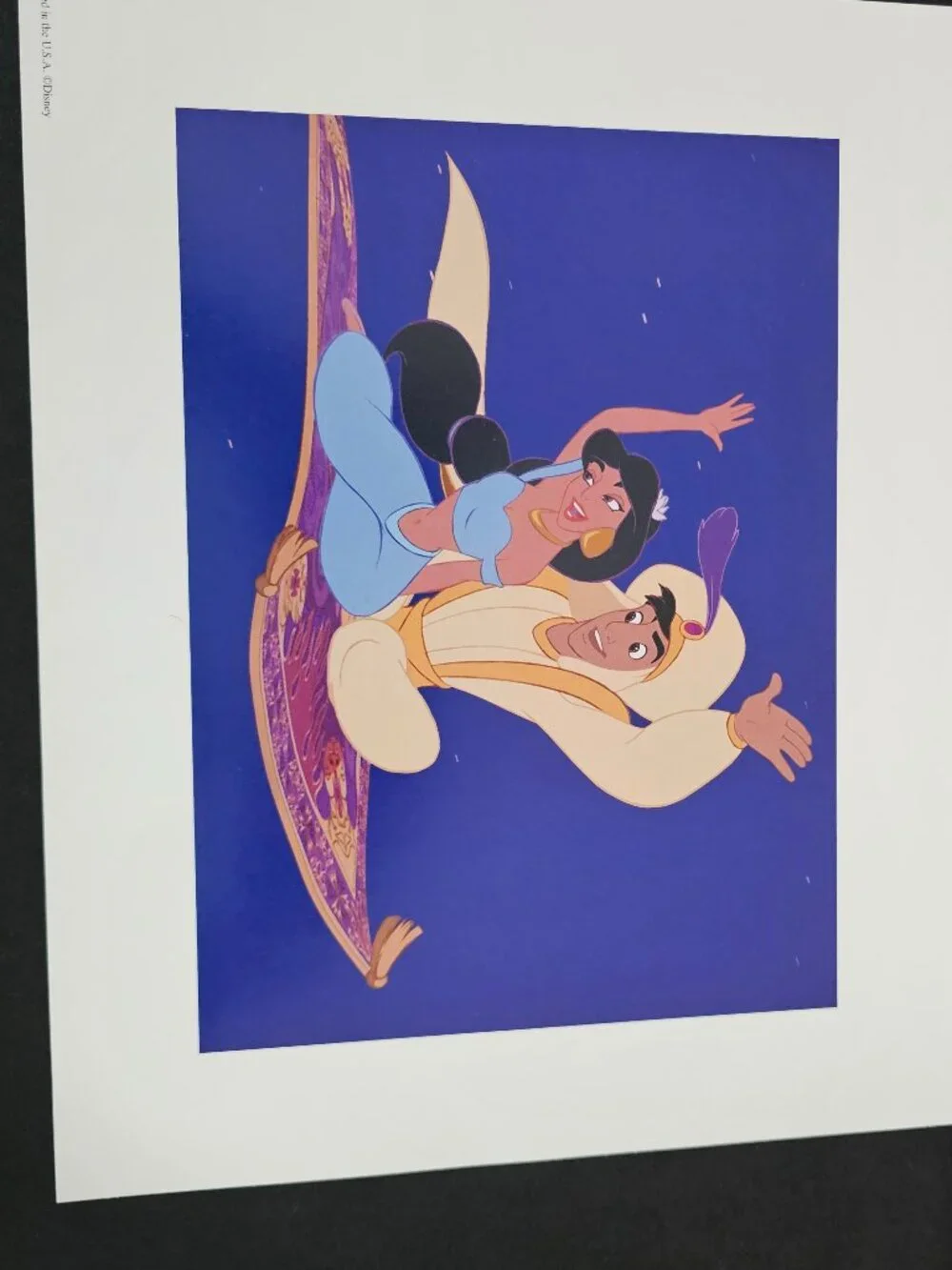 Aladdin Lithographs - 1993 Disney Movie Club Large Format